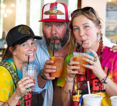 Georgia Kreischer with her beloved parents Bert Kreischer and LeeAnn Kreischer